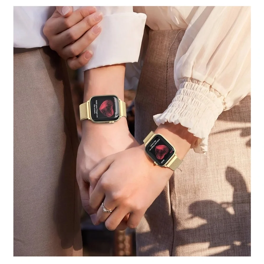 NWT •GOLD •MAGNETIC •Mesh•Watch Band •2 pieces •Watch 38/40/41